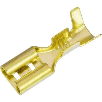 Quadrios 1908C181 Assortiment kabelschoenen 0.50 mm² - 1 mm² Messing, Transparant 100 onderdelen