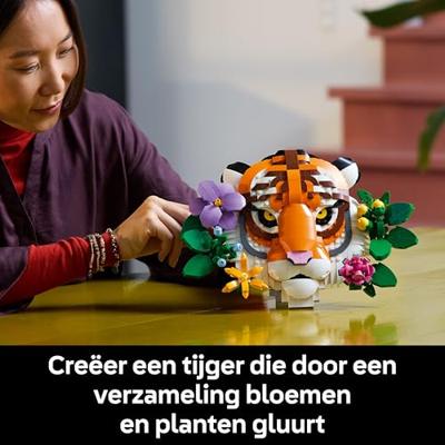 LEGO Art de Faunacollectie tijger 31217