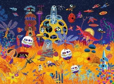 Ravensburger legpuzzel fantastische planeet, 300st.