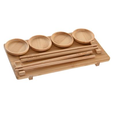 Sushi-set DKD Home Decor 24 x 0,5 x 0,5 cm Natuurlijk Orientaals Sushi-set DKD Home Decor 24 x 0,5 x 0,5 cm Natuurlijk Orientaals