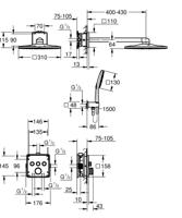 Grohe Grohtherm smartcontrol Perfect showerset compleet chroom 34864000 - thumbnail