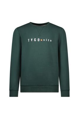 Tygo & Vito winter sweater jongens - groen