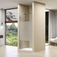 Nisdeur Van Rijn ST01 Profielloos 90x200 cm Met Satijnbaan 8 mm Zwart van Rijn - thumbnail