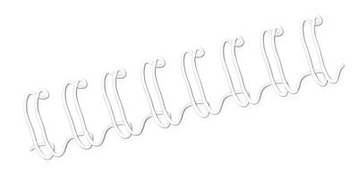 Draadrug fellowes 12mm 34rings a4 wit Draadrug fellowes 12mm 34rings a4 wit