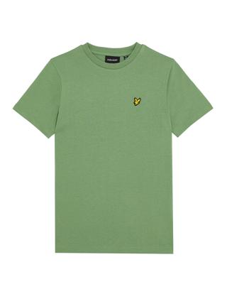 Plain T-shirt X576 Smoke Green