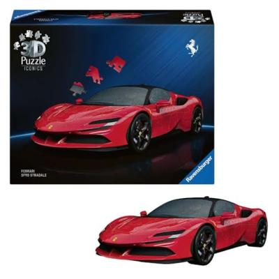 Ravensburger 3d puzzel iconics ferrari sf90 stradale - 163st. Ravensburger 3d puzzel iconics ferrari sf90 stradale - 163st.
