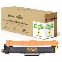 G&G Toner vervangt Brother TN-247Y Compatibel Geel 2300 bladzijden Reborn remanufactured 21187 - thumbnail