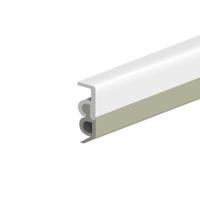 Ellen opbouw tochtprofiel - max. kier 13mm - Elro XL - 300 cm - wit aluminium - thumbnail