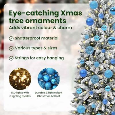 VidaXL Kunstkerstboom wit 120 cm pvc en plastic en staal en pe