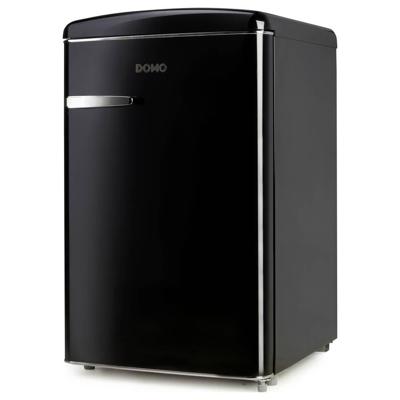 DOMO DO91702R Koelkast Energielabel: D (A - G) 108 l Staand apparaat Zwart