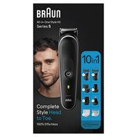 Braun Braun All-in-One Style Kit MGK5440 Baardtrimmer, Tondeuse, Bodygroomer Zwart - thumbnail