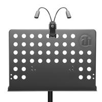 Adam Hall SMS17 SET 1 lessenaar met LED lamp - thumbnail