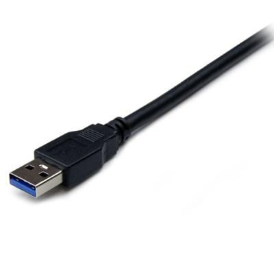 StarTech.com 1,8m SuperSpeed USB 3.0 Verlengkabel A naar A - Zwart M/F