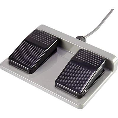 TRU COMPONENTS Voetschakelaar 250 V/AC 10 A 2 pedalen 2x NO 1 stuk(s)
