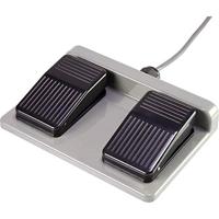 TRU COMPONENTS Voetschakelaar 250 V/AC 10 A 2 pedalen 2x NO 1 stuk(s) - thumbnail