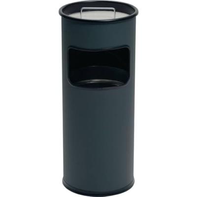 Durable METALL rund 333058 Papierbak 17 l Metaal (Ø x h) 260 mm x 620 mm Antraciet Met asbak 1 stuk(s) Durable METALL rund 333058 Papierbak 17 l Metaal (Ø x h) 260 mm x 620 mm Antraciet Met asbak 1 stuk(s)