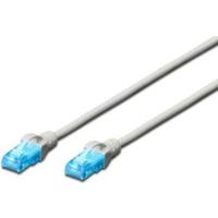 Digitus DK-1512-300 RJ45 Netwerkkabel, patchkabel CAT 5e U/UTP 30.00 m Grijs 1 stuk(s) - thumbnail