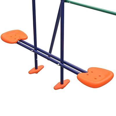 Schommelset met 4 zitjes oranje - thumbnail