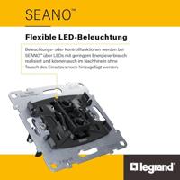 Legrand 765008 Dubbele omschakelaar 1 stuk(s) - thumbnail