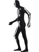 Second skin pak skelet glow in dark - thumbnail