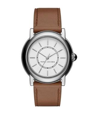 Horlogeband Marc by Marc Jacobs MJ1448 Leder Bruin 18mm