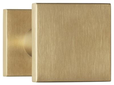 Formani Basics BSQ60V voordeurknop vast op rozet - PVD mat goud