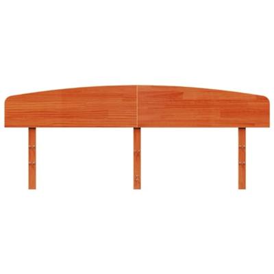 Hoofdbord 200 cm massief grenenhout wasbruin