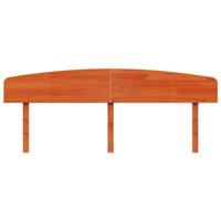 Hoofdbord 200 cm massief grenenhout wasbruin - thumbnail