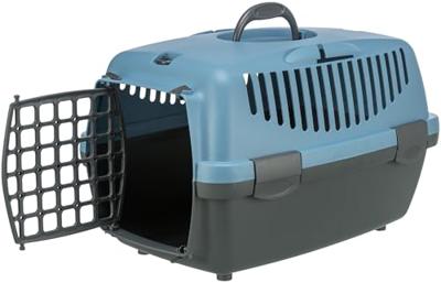TRIXIE REISMAND CAPRI DONKERGRIJS / PASTELBLAUW 32X31X48 CM
