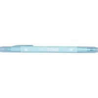 Tombow • twintone dual-tip brushpen aqua - thumbnail