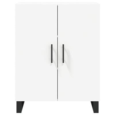 Dressoir 69,5x34x90 cm bewerkt hout wit