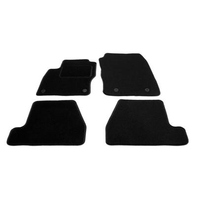 Automatten op maat - zwart stof - Ford Focus MK3 2015-2018