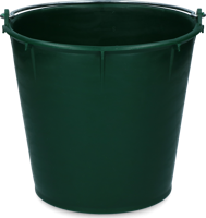 Emmer 7 l met beugel groen - thumbnail