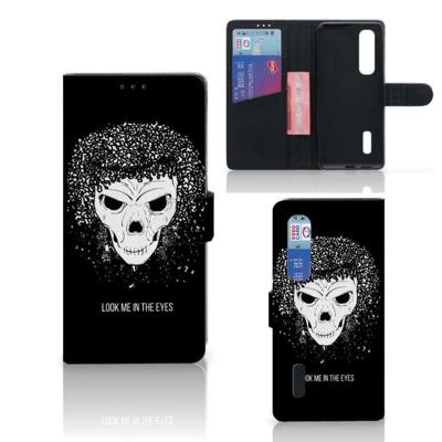 Telefoonhoesje met Naam OPPO Find X2 Pro Skull Hair Telefoonhoesje met Naam OPPO Find X2 Pro Skull Hair