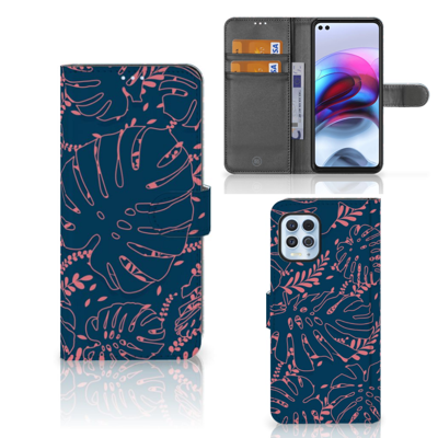 Motorola Moto G100 Hoesje Palm Leaves Motorola Moto G100 Hoesje Palm Leaves