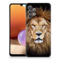 Samsung Galaxy A32 4G | A32 5G Enterprise Editie | TPU Hoesje | Leeuw - thumbnail