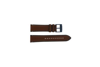 Horlogeband Fossil FS5151 Leder Bruin 22mm