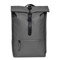 Rains Rolltop Rucksack W3 - Grijs - thumbnail