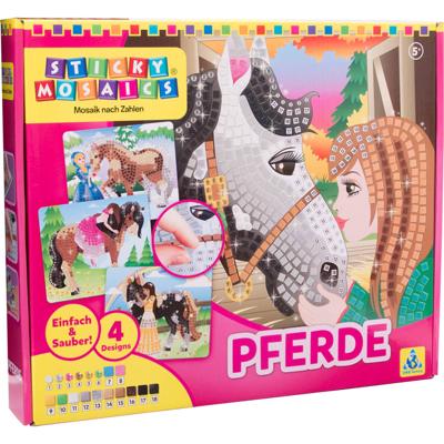 Sticky Mosaics sticky mosaics paard junior bruin