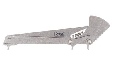 Buzaglo Kettingslijtagemeter cyclus alle kettingen incl. sram flattop - zilver Buzaglo Kettingslijtagemeter cyclus alle kettingen incl. sram flattop - zilver