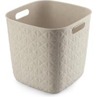 Curver Softex opbergmand Cube Krijtwit - thumbnail