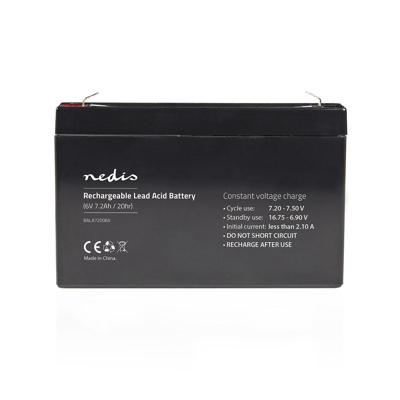 Nedis Oplaadbare Loodaccu | Lead-Acid | 6 V | 7200 mAh | 1 stuks - BALA72006V BALA72006V
