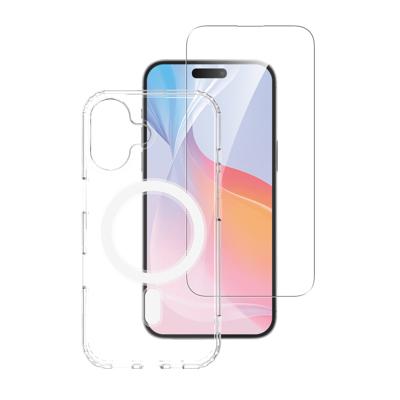 4Smarts 3in1 Premium Starter Set Cover Apple iPhone 16 Wit Stootbestendig 4Smarts 3in1 Premium Starter Set Cover Apple iPhone 16 Wit Stootbestendig