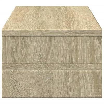 Monitorstandaard 54x22x15 cm bewerkt hout sonoma eikenkleurig Monitorstandaard 54x22x15 cm bewerkt hout sonoma eikenkleurig