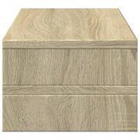 Monitorstandaard 54x22x15 cm bewerkt hout sonoma eikenkleurig - thumbnail
