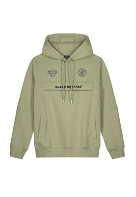 Black Bananas Anorak Hoodie MENFW22.2.16 Groen-XS maat XS