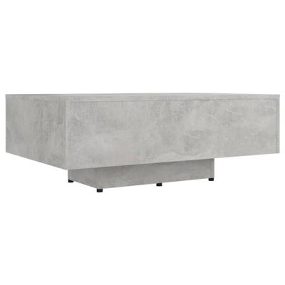 Salontafel 85x55x31 cm spaanplaat betongrijs Salontafel 85x55x31 cm spaanplaat betongrijs