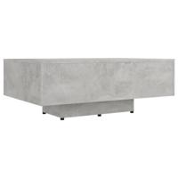 Salontafel 85x55x31 cm spaanplaat betongrijs - thumbnail