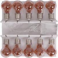 SENZA LED Glitter Bol Slinger - 10 Lampen - Koper of Goud - thumbnail