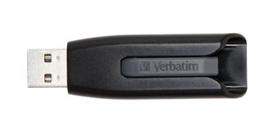 Verbatim V3 USB-stick 256 GB Zwart 49168 USB-A 3.2 Gen 1 Verbatim V3 USB-stick 256 GB Zwart 49168 USB-A 3.2 Gen 1